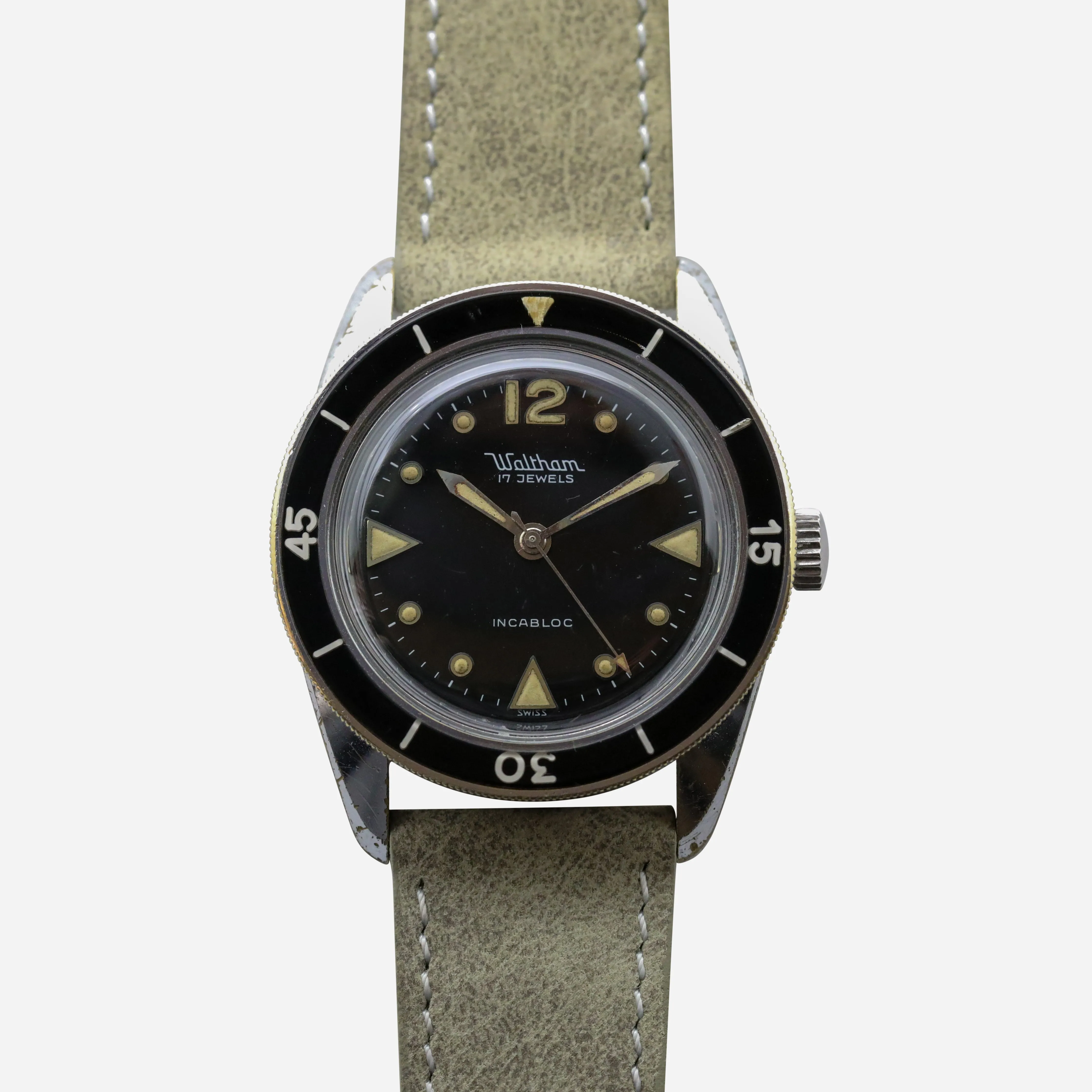 1960s Waltham Bathyscaphe By Blancpain