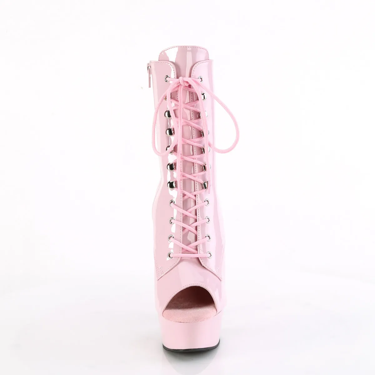 6 Inch Heel DELIGHT-1021 Baby Pink Patent