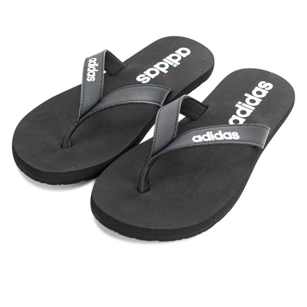 Adidas Eezay Flip Flop Badeschuhe EG2042 - schwarz-weiss