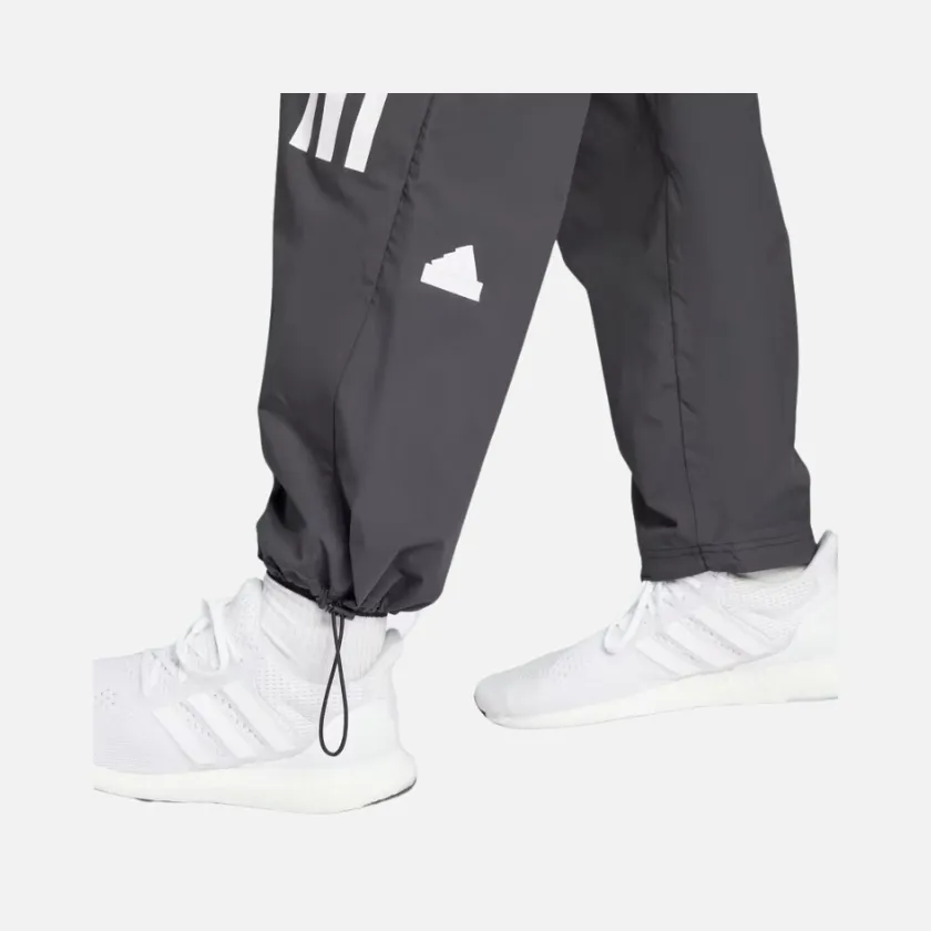 Adidas Future Icons 3 Stripes Loose Woven Men's Pants -Black