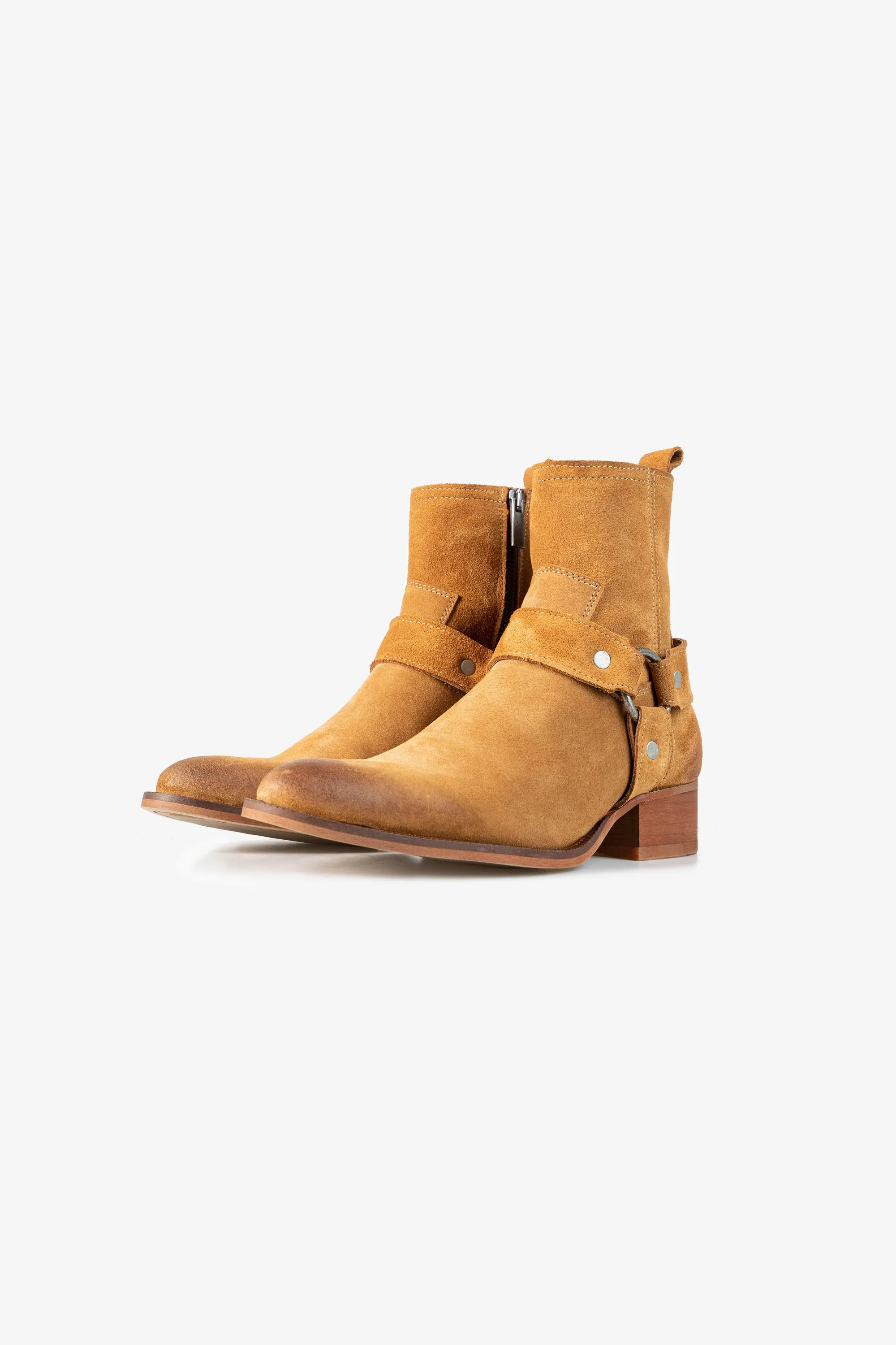 Adler Harness Boot | Relic Whiskey Suede