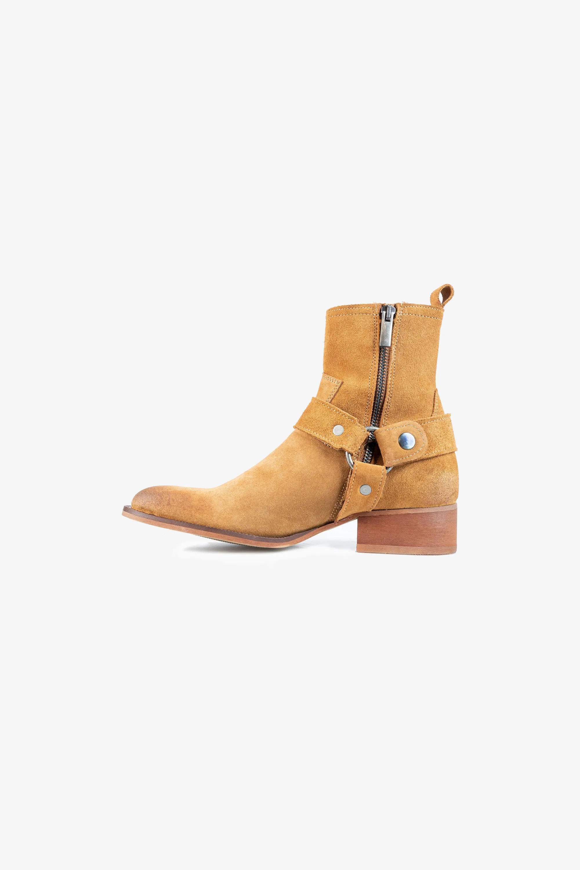 Adler Harness Boot | Relic Whiskey Suede