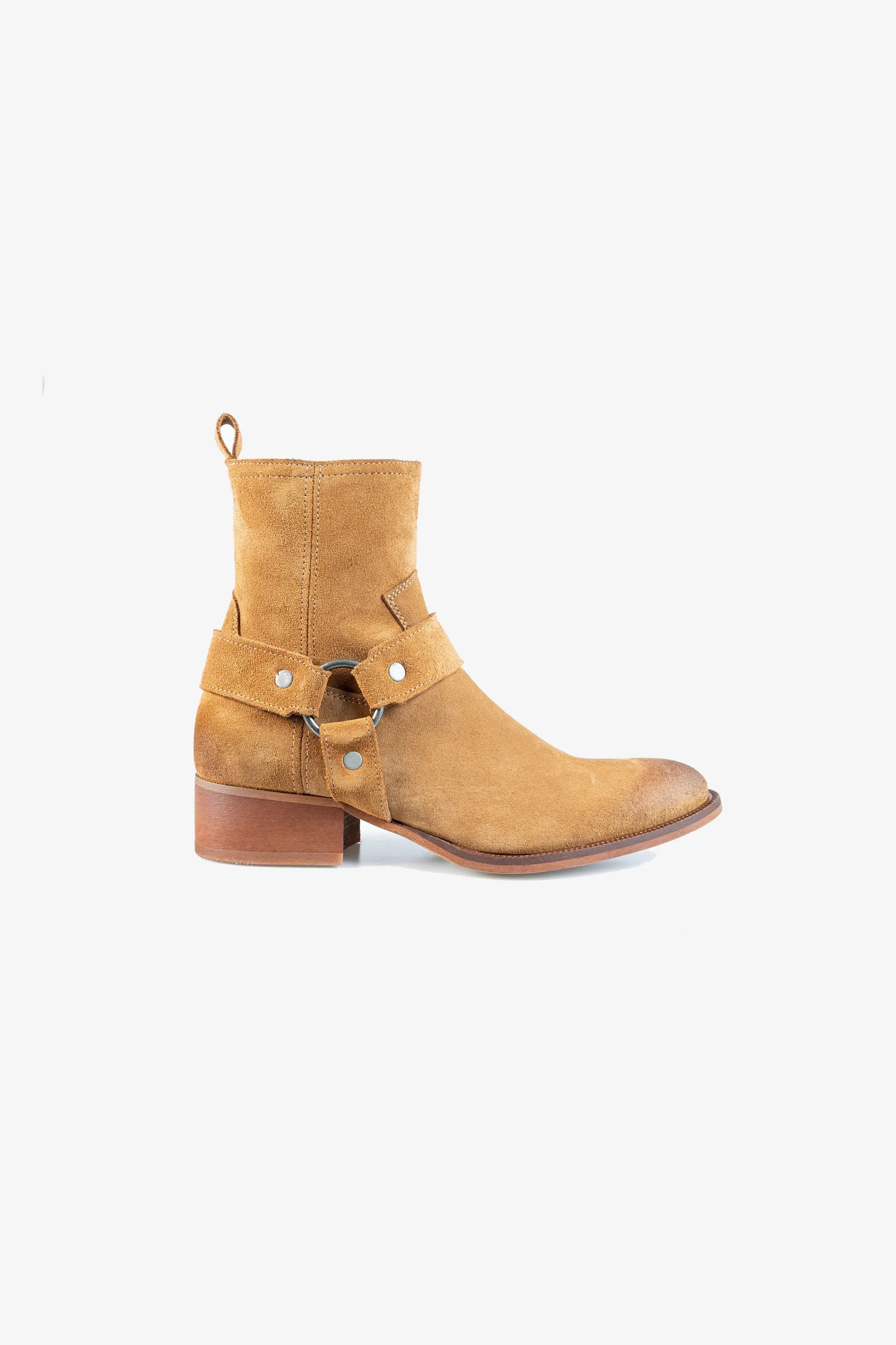 Adler Harness Boot | Relic Whiskey Suede