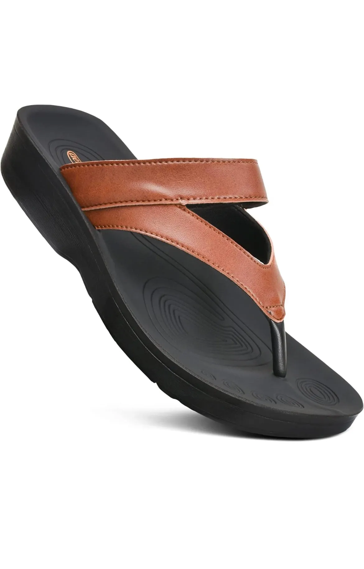 Aerothotic Women's Arch Support Flip Flop Sandal