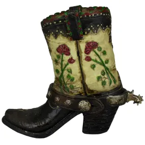 Austin Accent Cowboy Boot Pencil Holder