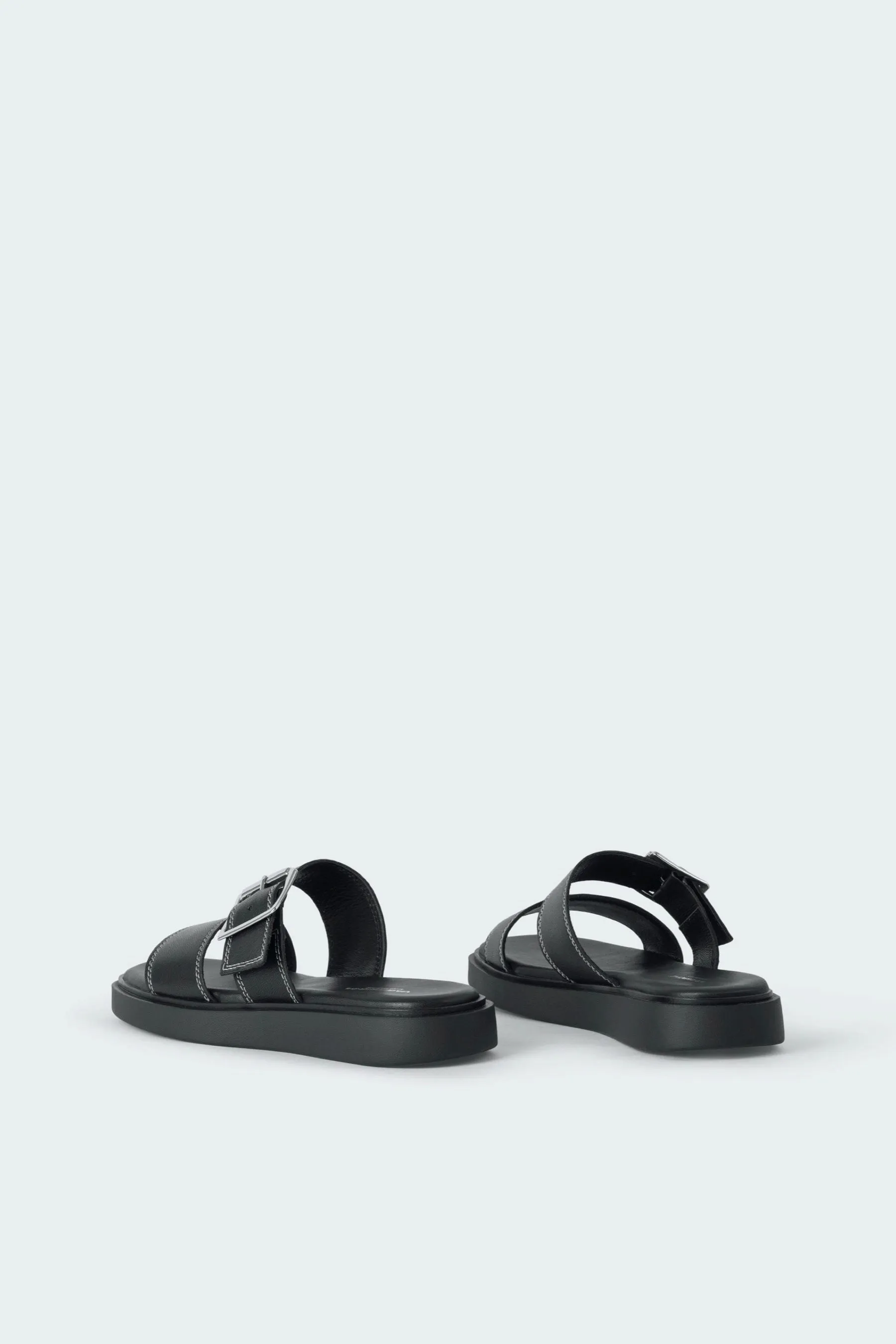 Black Connie Sandal