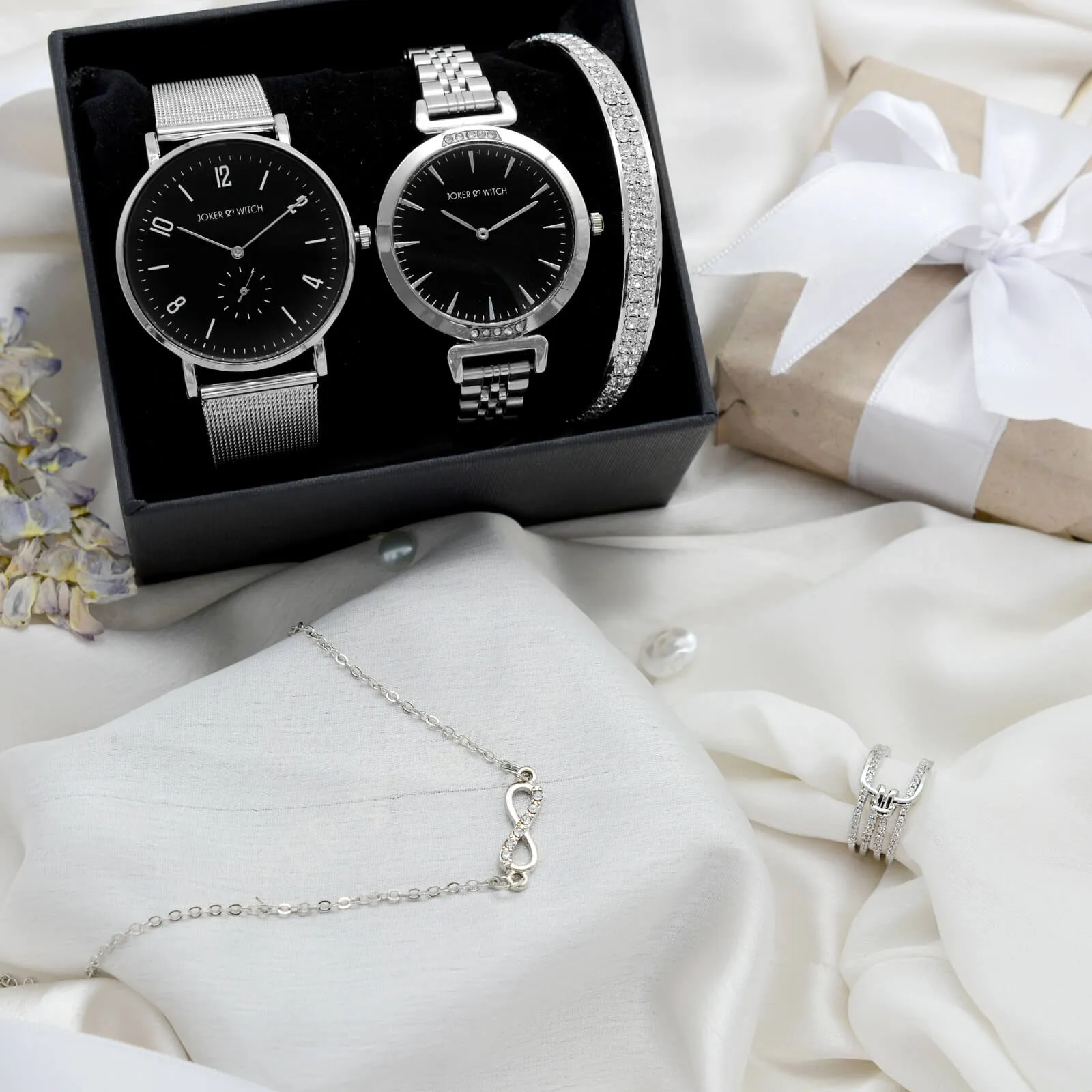 Blossom Watch & Jewelry Gift Set