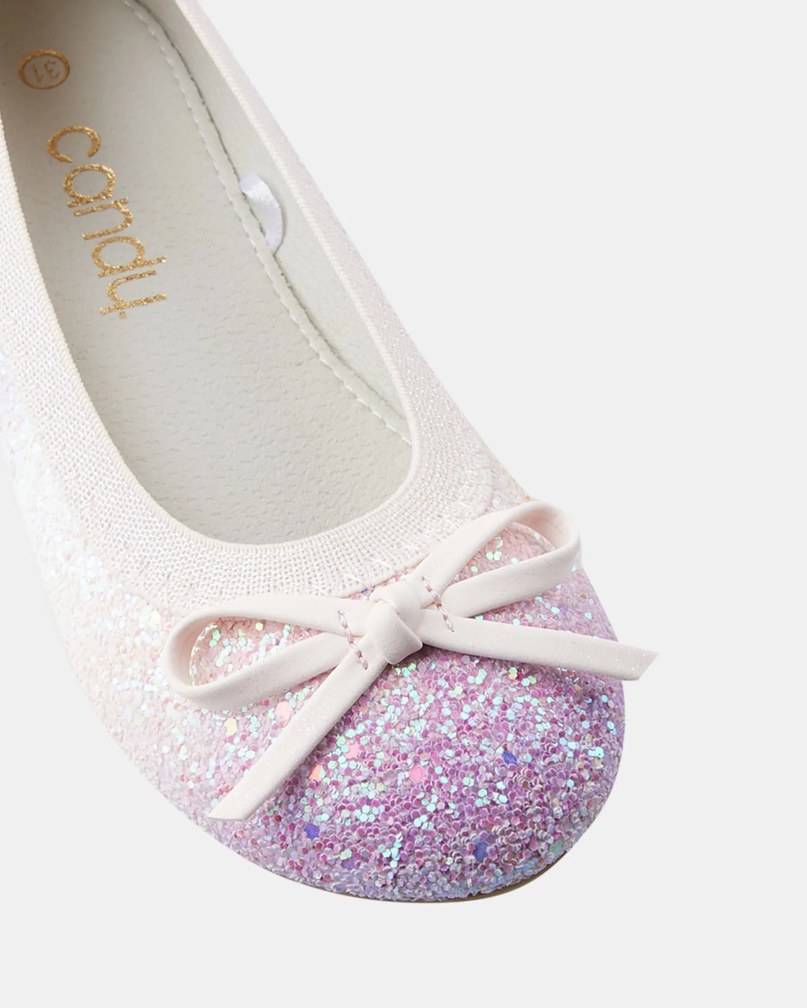 Cherry Glitter Ballet Pink/Lilac