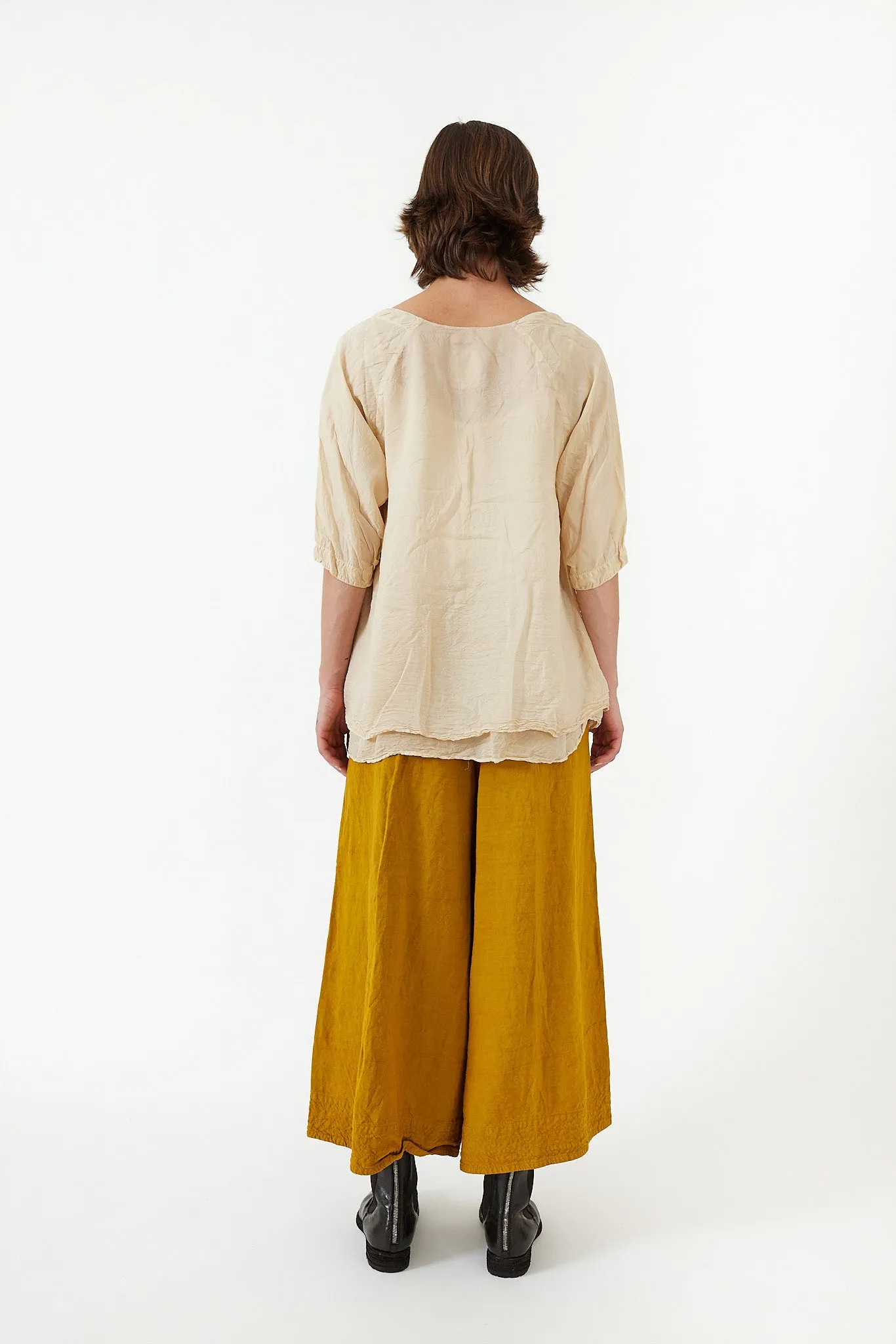 Chez Vidalenc - Coulisse L90W  Pants - Antic Linen