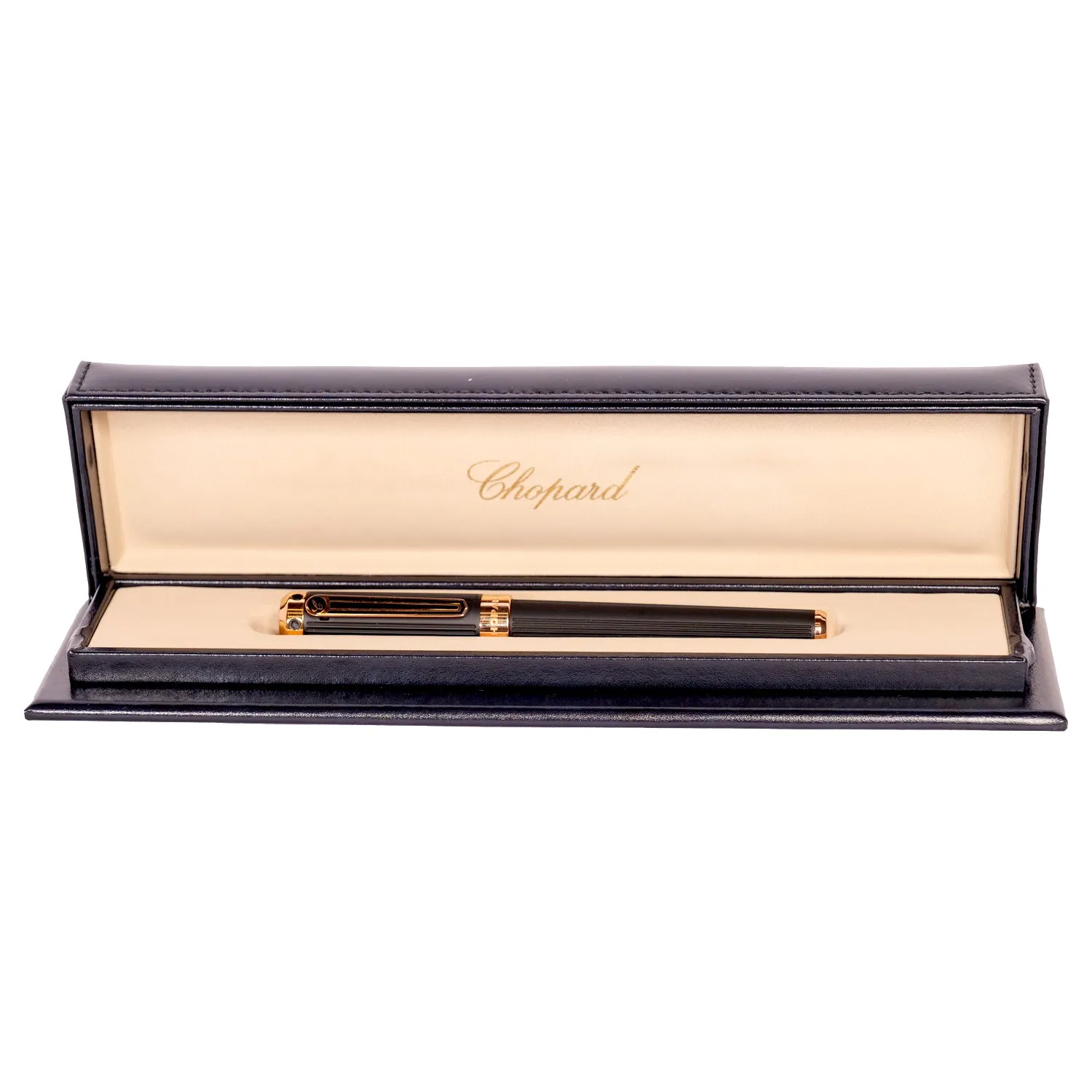 CHOPARD SUPERFAST ROLLER BALLPOINT PEN IN BLACK