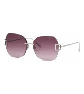 Chopard Unisex Gradient Violet Butterfly Sunglass