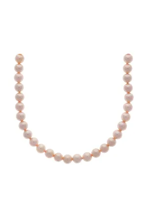 Classic Pink Pearl 925 Necklace