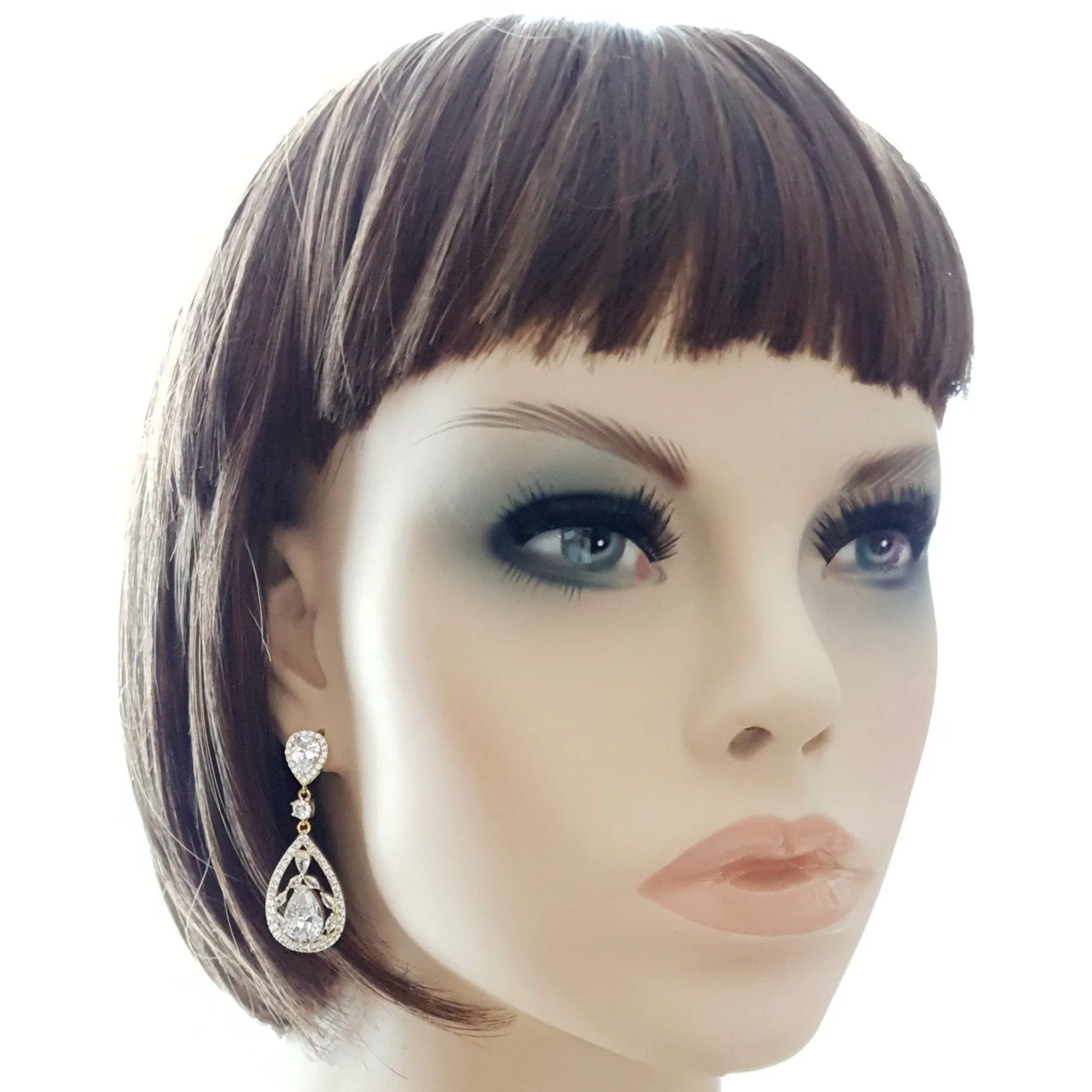 Ear Clip Earrings-Esther