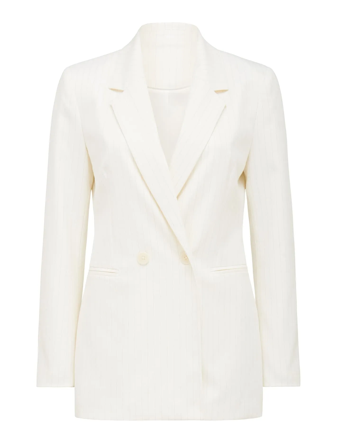 Elle Pinstripe Suit Jacket