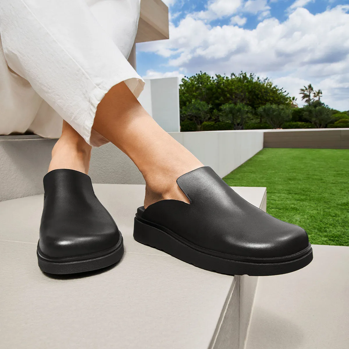 Fit-Flop Gen-FF Mules Black    