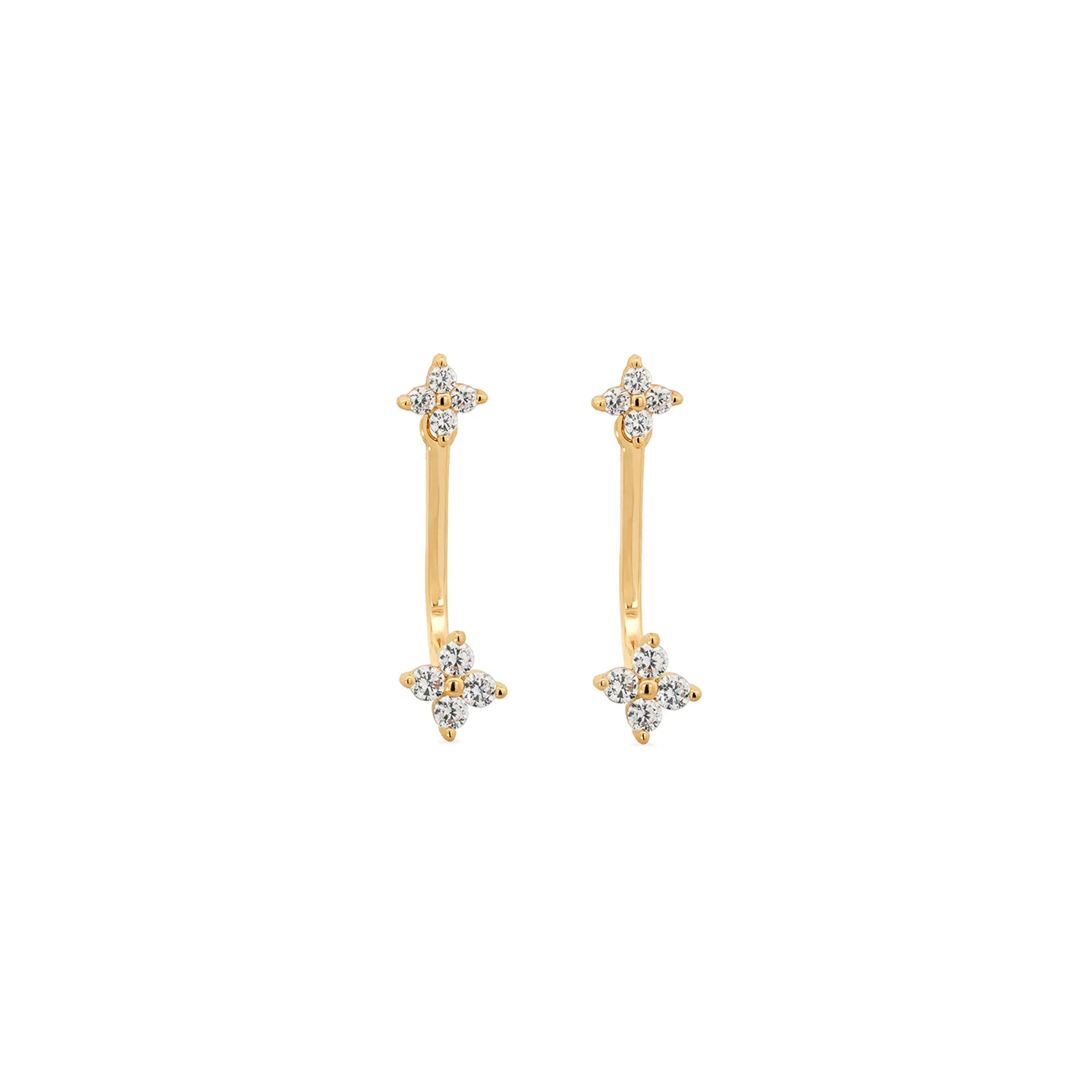 Gold Danica Studs