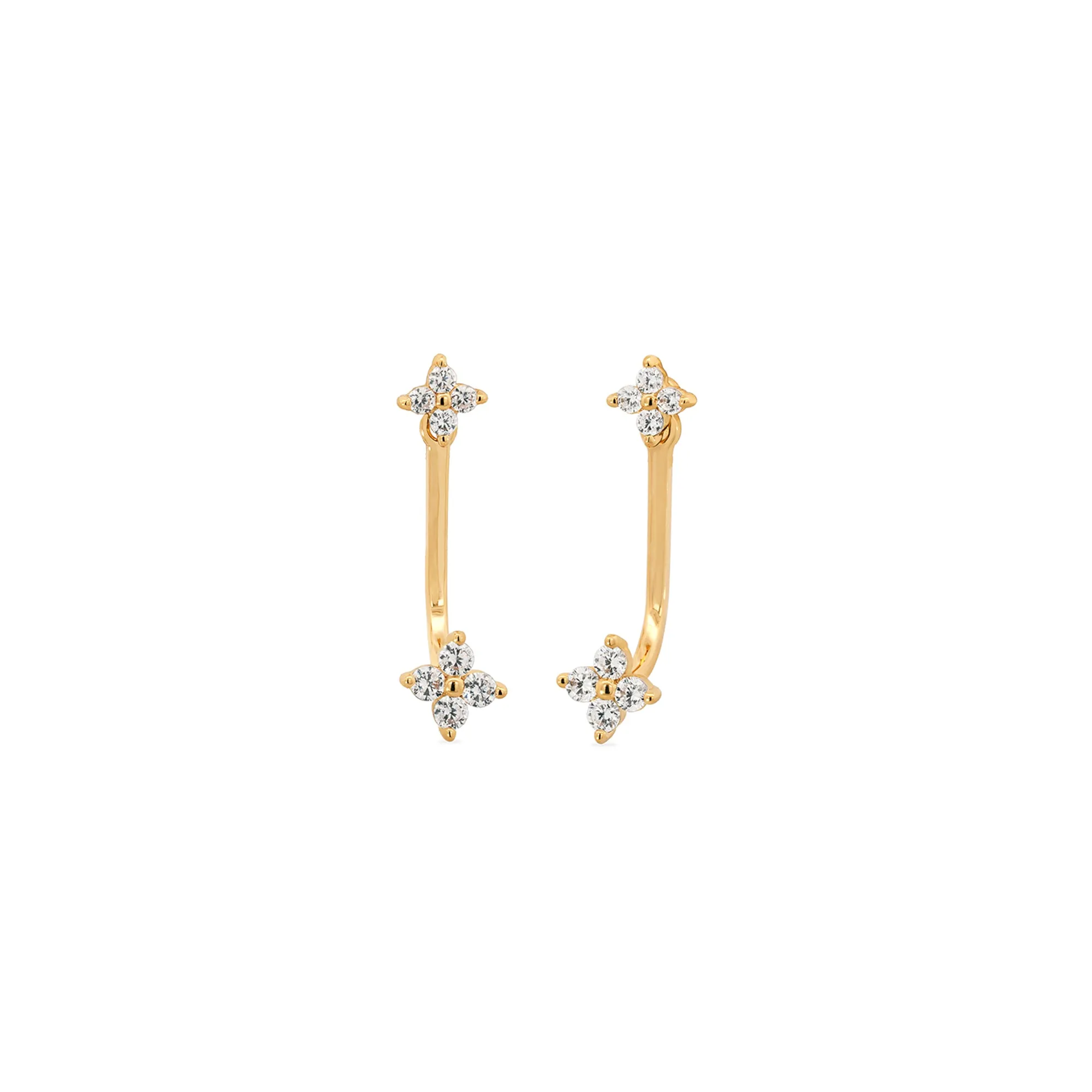 Gold Danica Studs