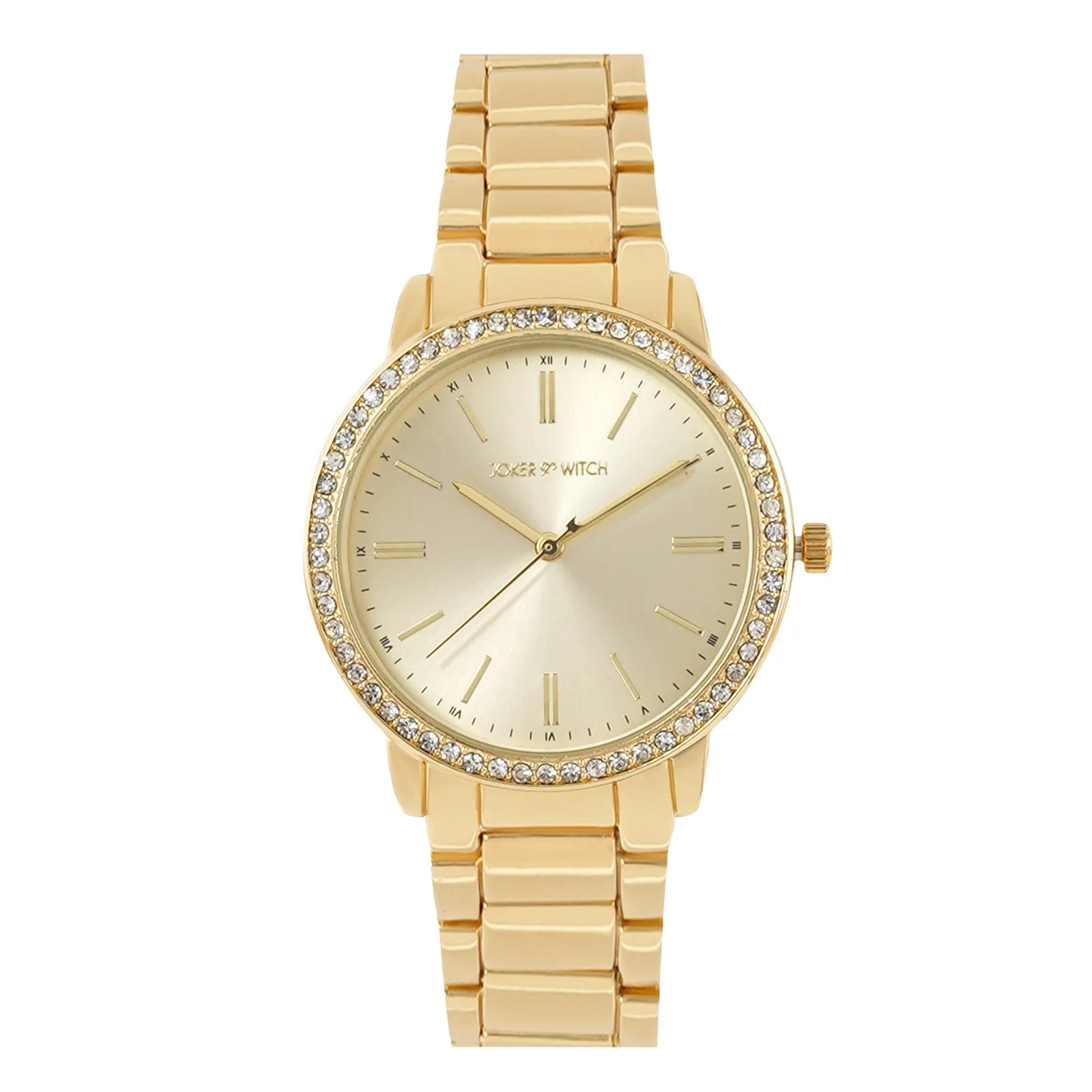 Halo All Gold Rhinestone Watch