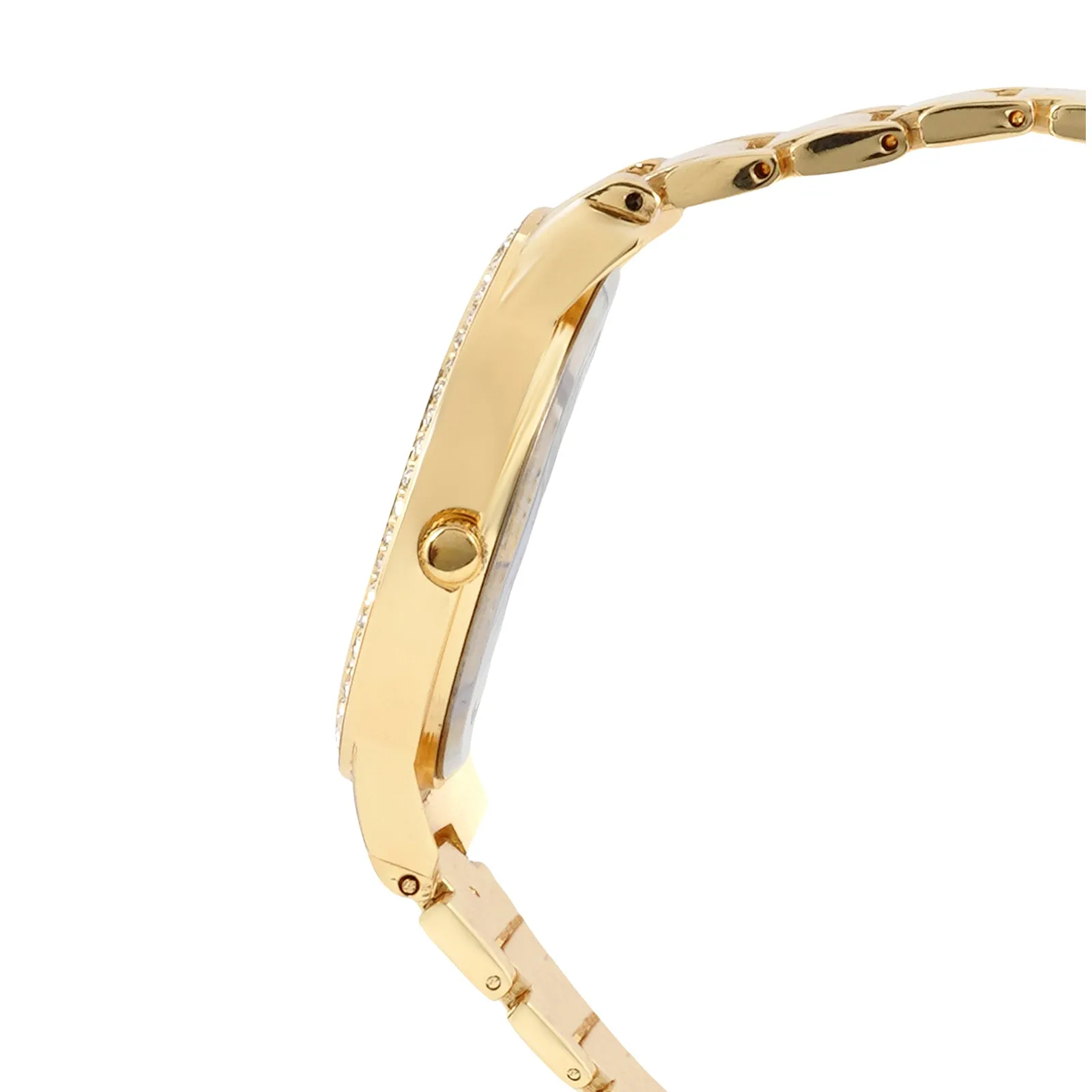 Halo All Gold Rhinestone Watch