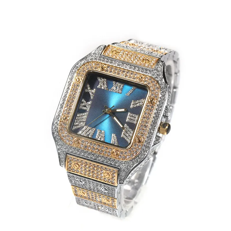 Hip Hop Roman numeral Quartz Watch