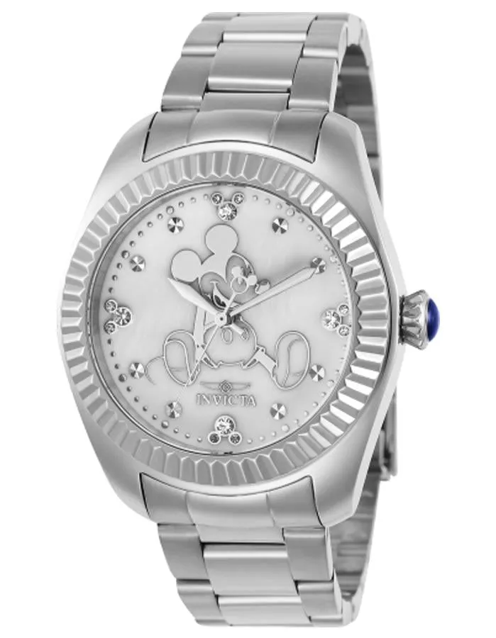 INVICTA Disney Limited Edition Womens Watch - Stainless - Crystals - Mickey