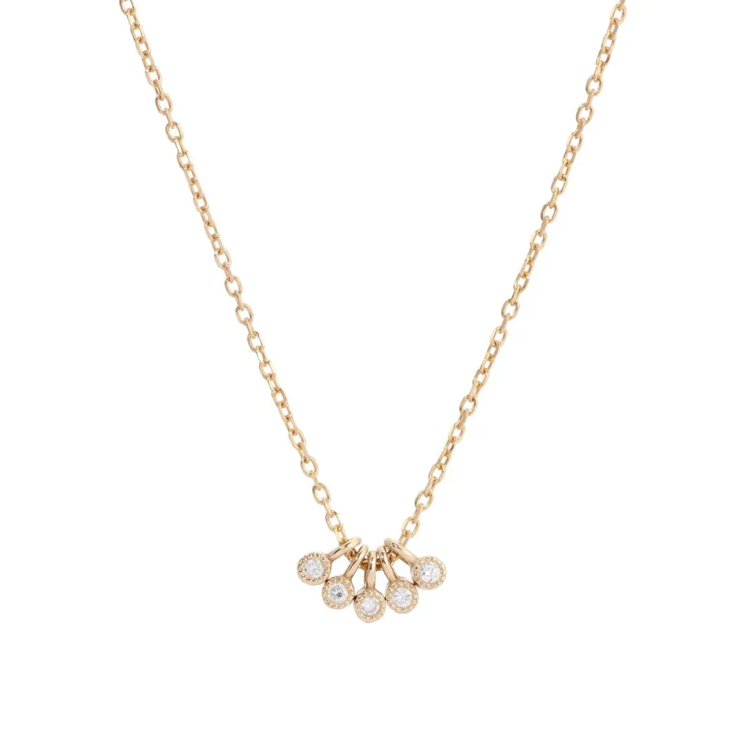 Jennie Kwon :: Milestones 16” Necklace, 14K YG