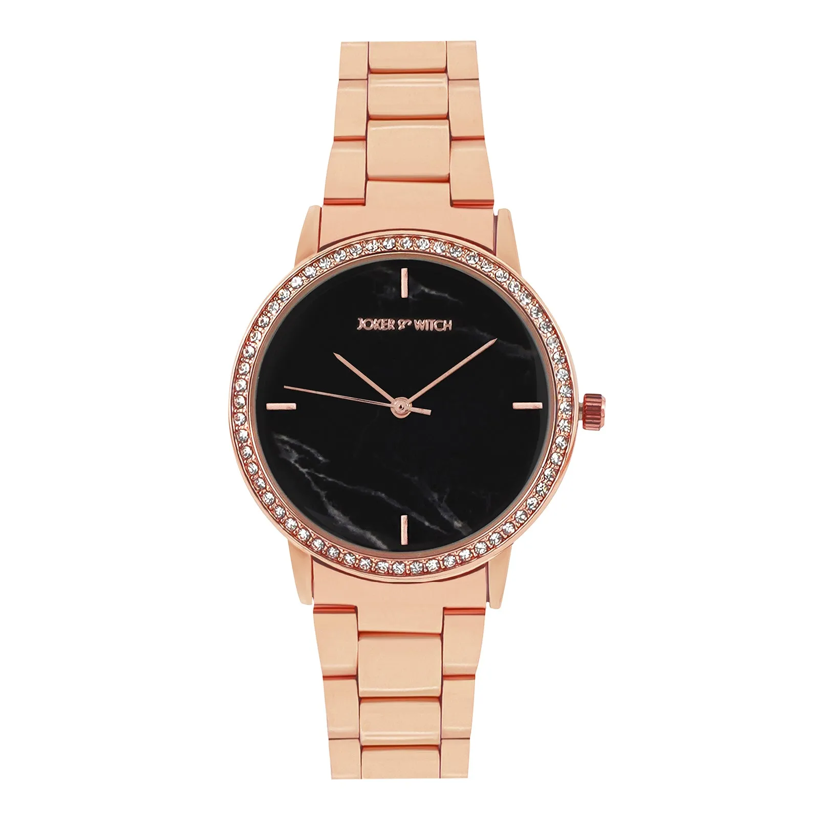 Leela Rosegold Watch Bracelet Stack