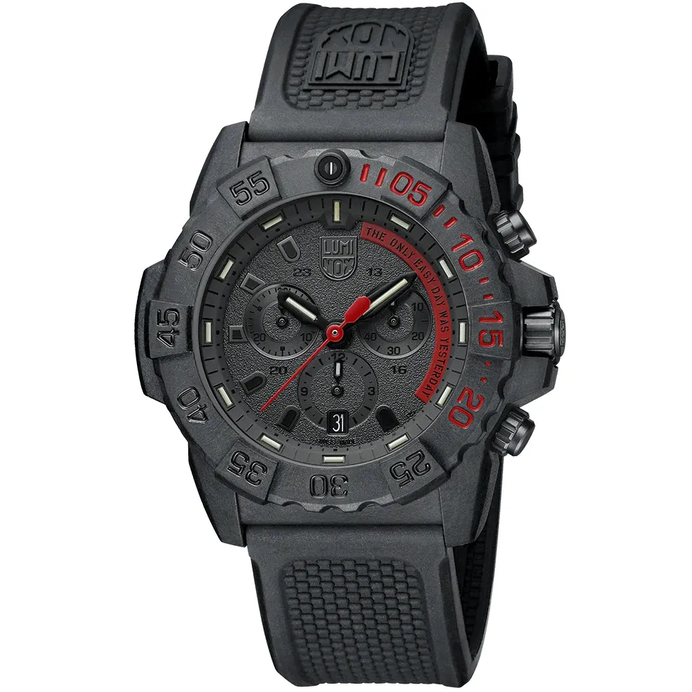 Luminox Navy SEAL Chronograph Watch 45mm - The Only Easy Day Was Yesterday Edition