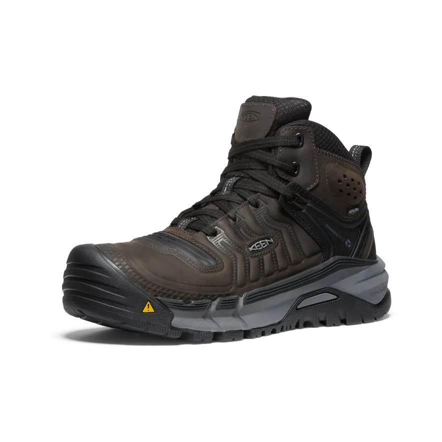 Men's Kansas City  KBF Waterproof Mid (Soft Toe)  |  Coffee Bean/Black