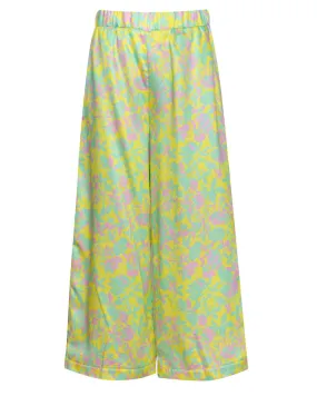 PAADE MODE RETURN TO NATURE Viscose Palazzo Pants in Anemone