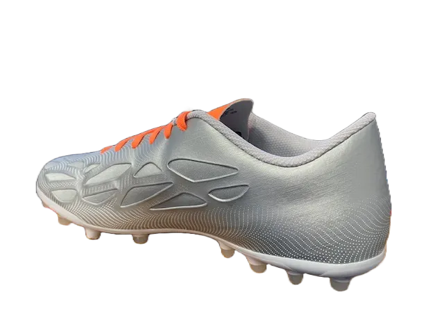 Puma men's soccer shoe Ultra 4.4 MG 106734 01 diamond silver-neon citrus