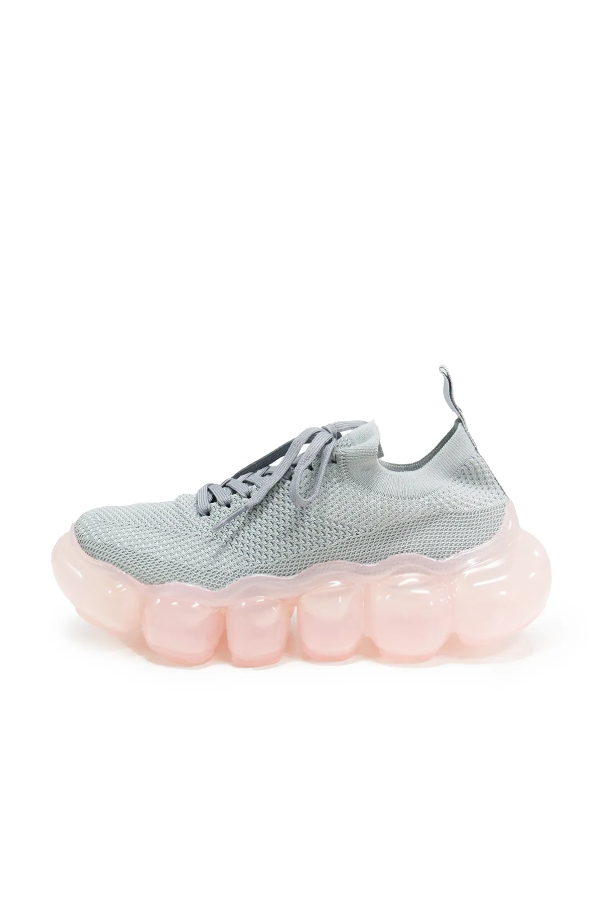 "Jewelry" Basic Shoes / Pink Gray