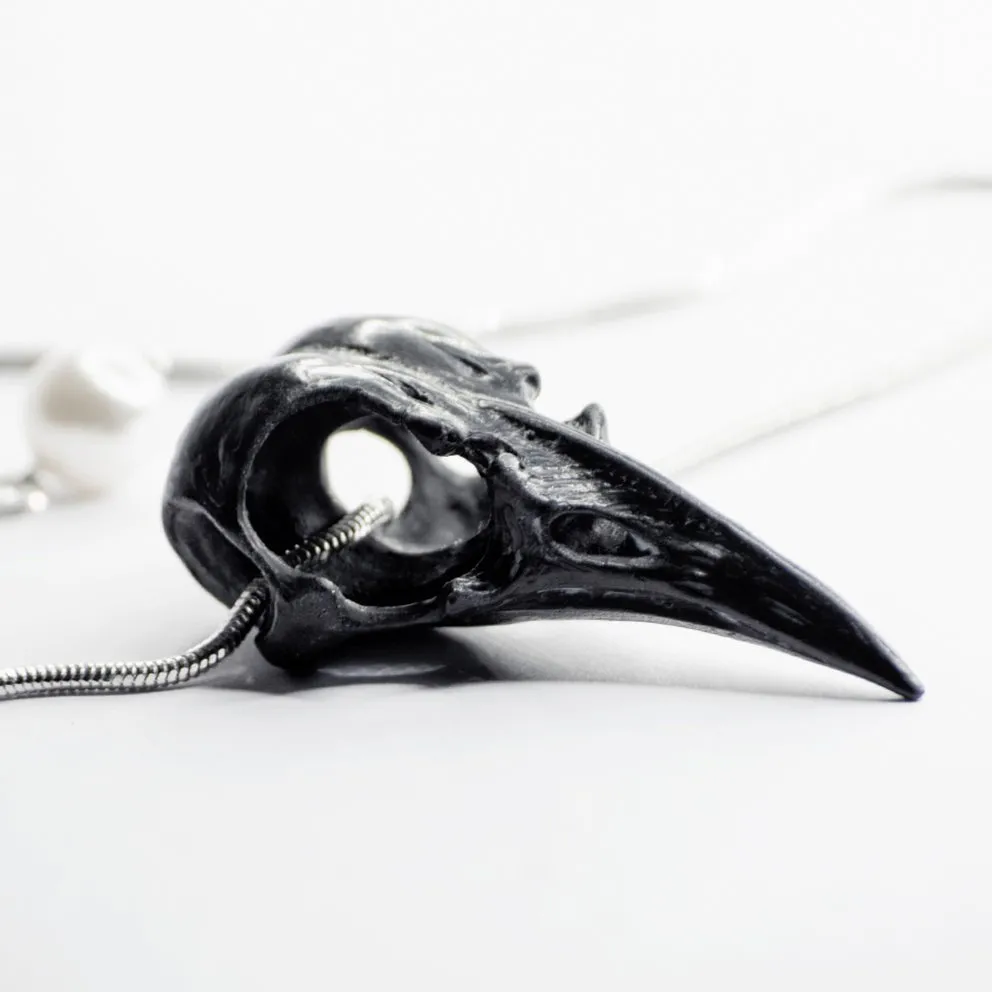 Raven Skull necklace