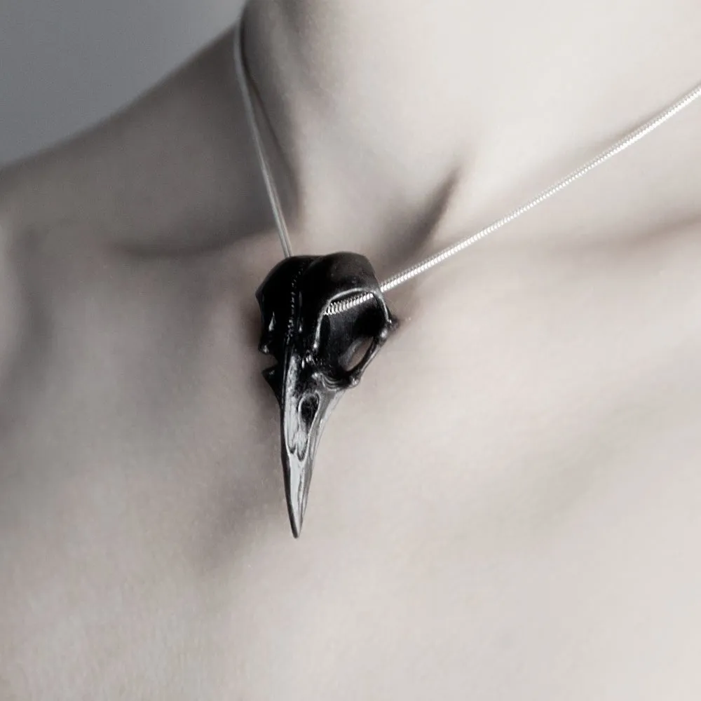 Raven Skull necklace