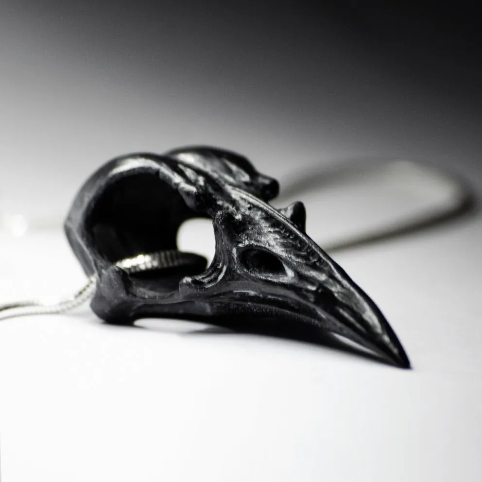 Raven Skull necklace