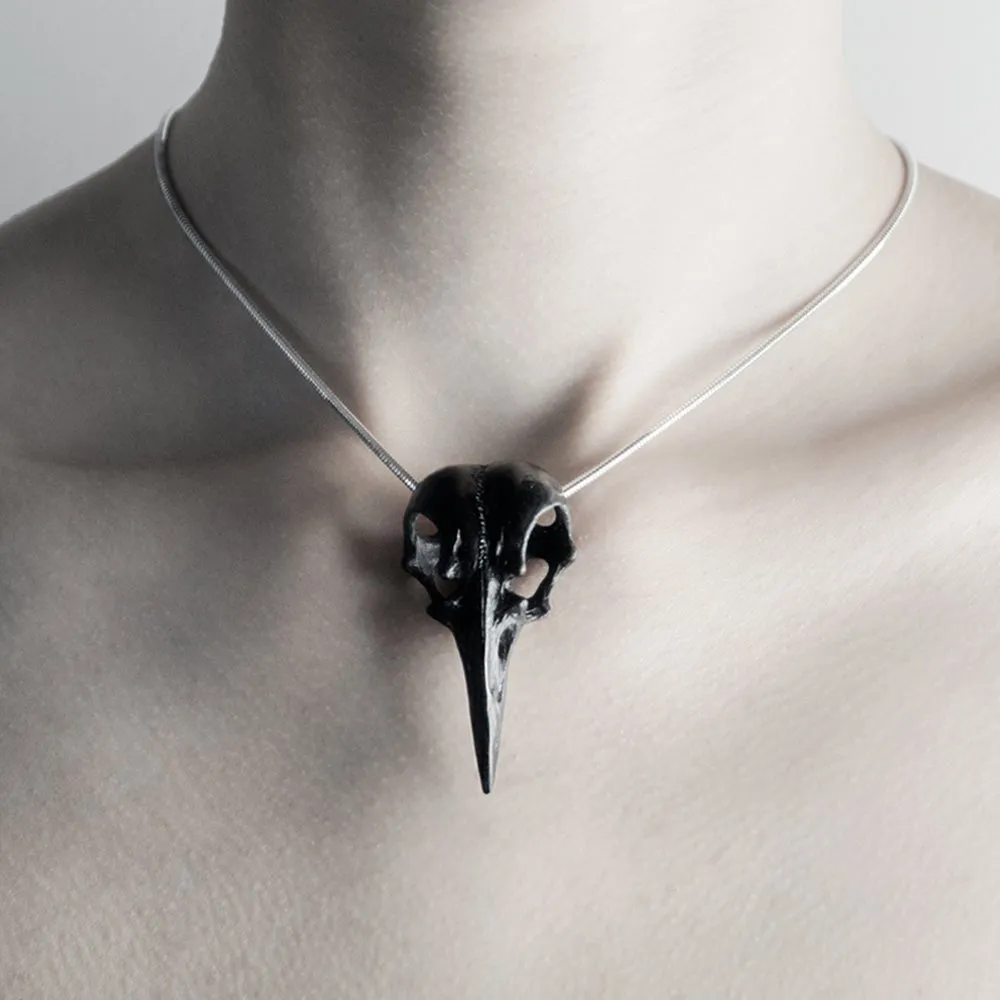 Raven Skull necklace