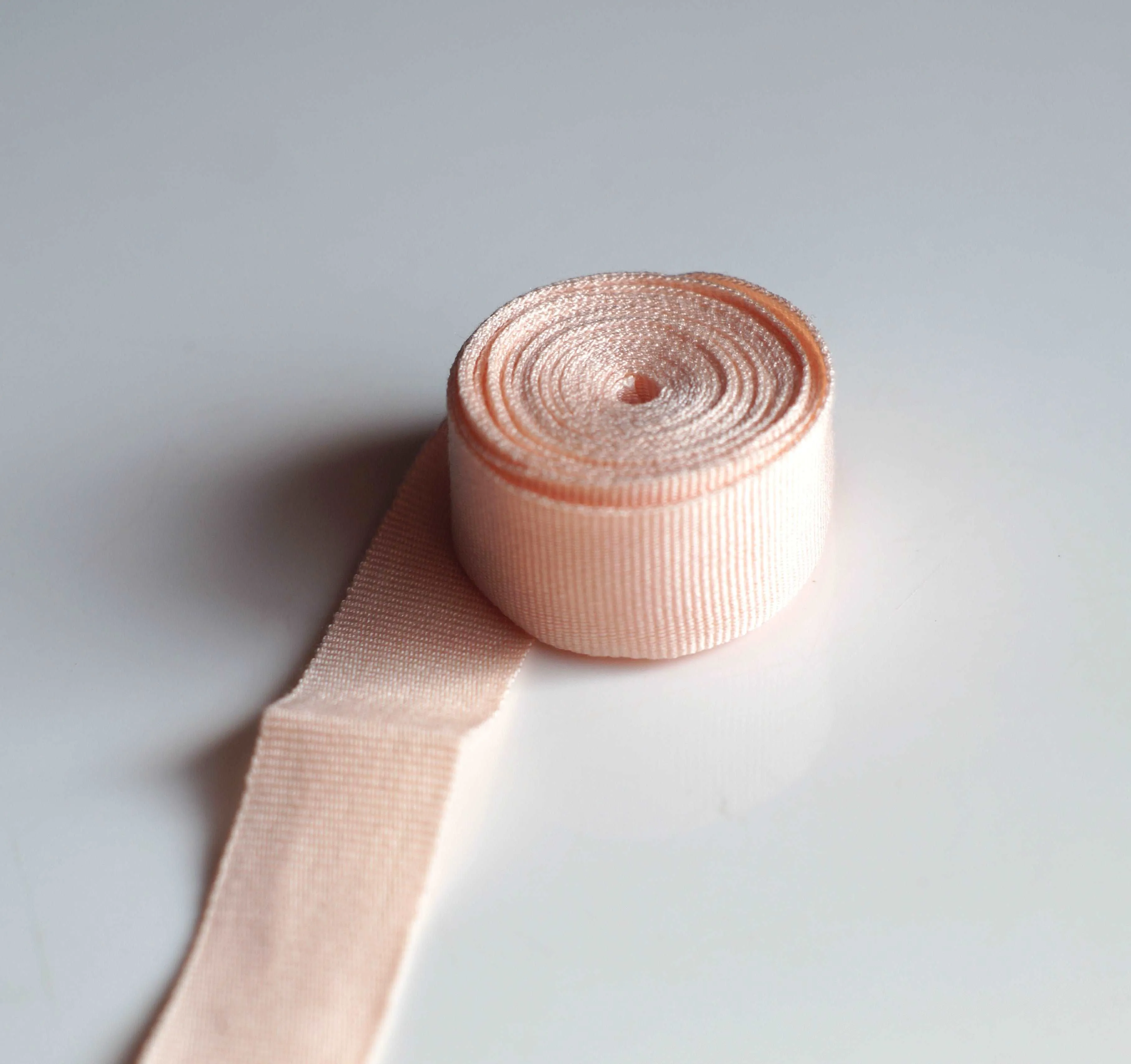 Ribbed Pointe Shoe Ribbons