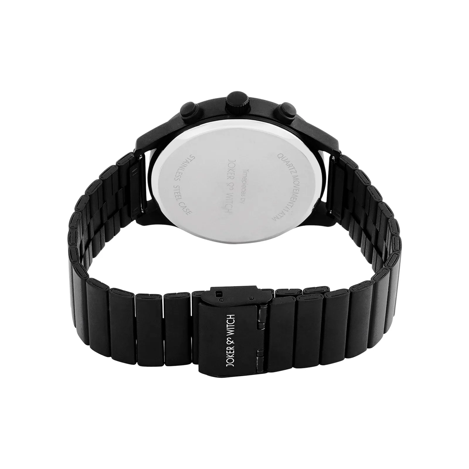 Romulus Black Men's Watch Bracelet Stack