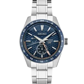 Seiko Presage GMT Chronograph Blue Dial, SPB217