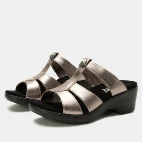 Shantal Pewter Sandal