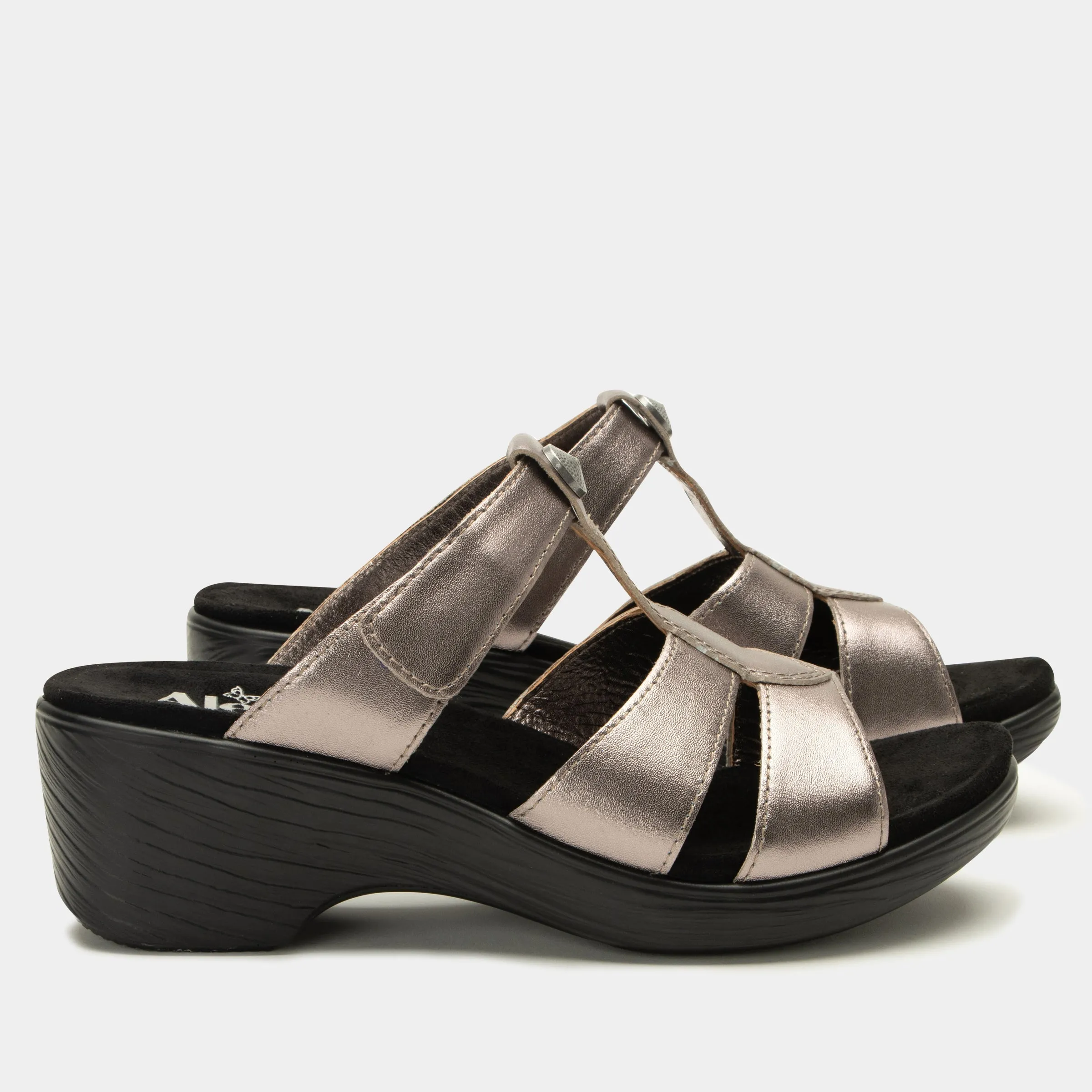 Shantal Pewter Sandal