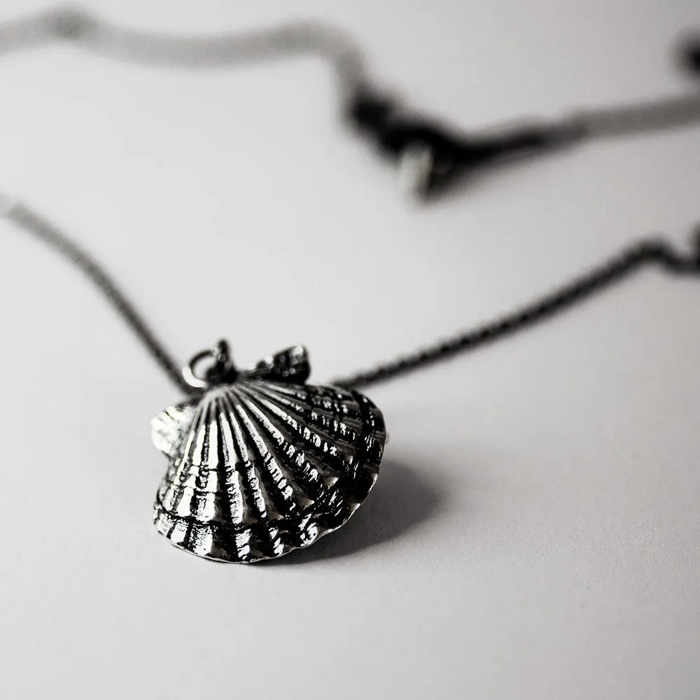 Silver Shell pendant - final sale