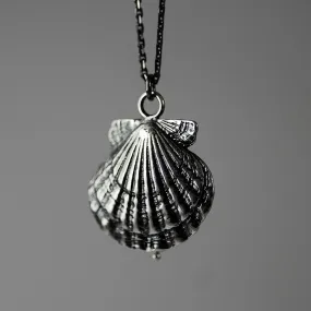 Silver Shell pendant - final sale