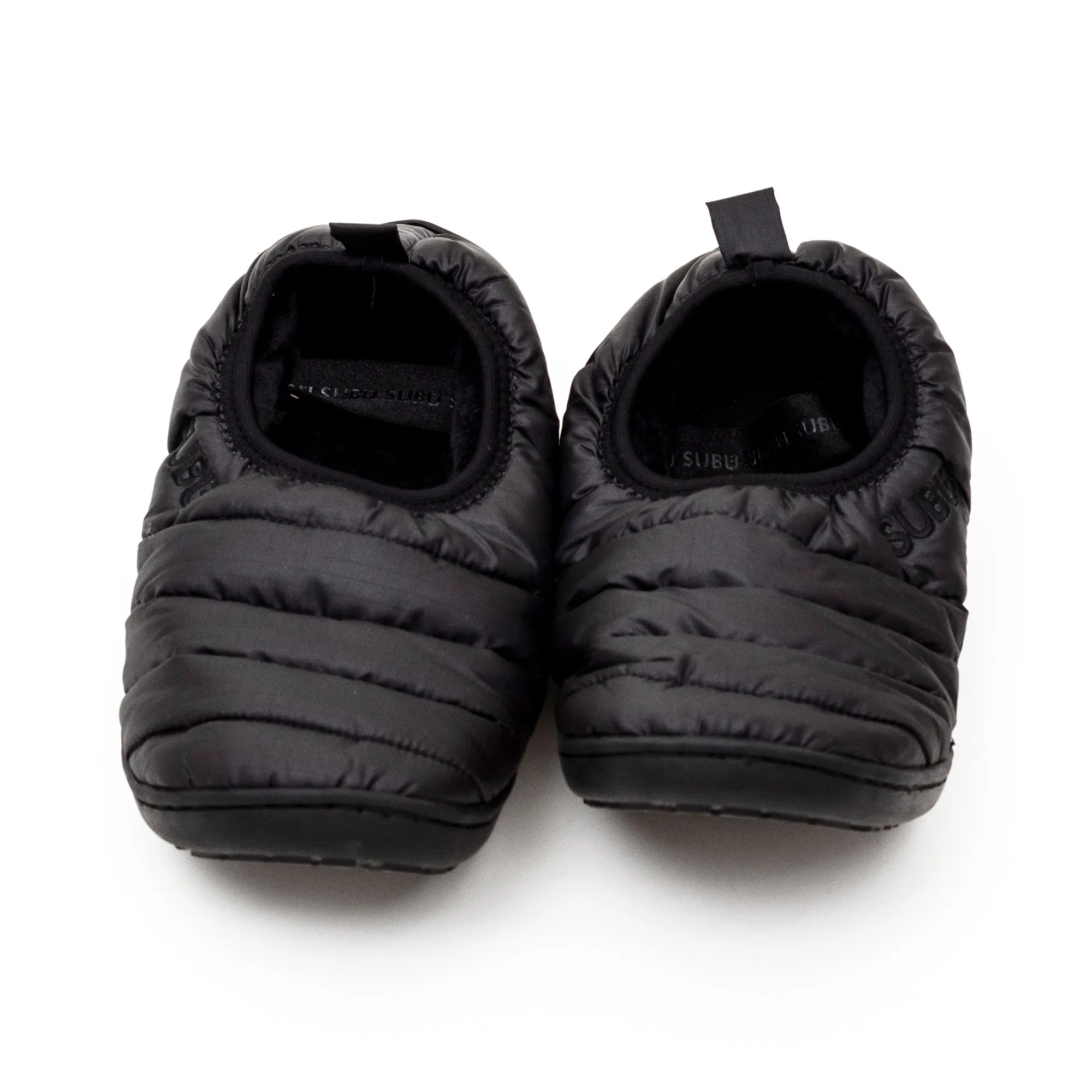 Subu Packable Slippers - Gloss Black