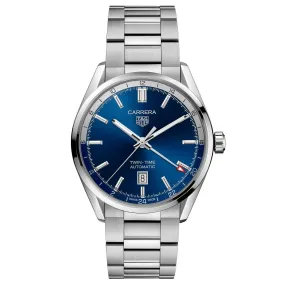 TAG Heuer Carrera Calibre 7 Automatic GMT Watch - WBN201A.BA0640